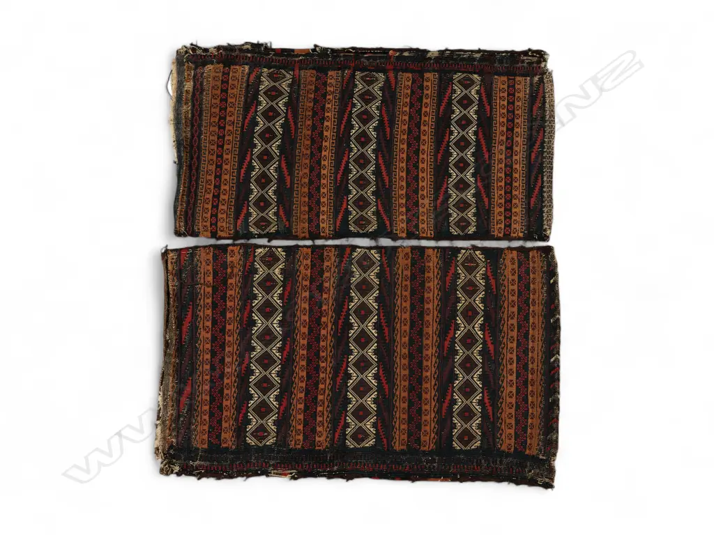 Baluch wool/camel flatweave bag, Image 1++